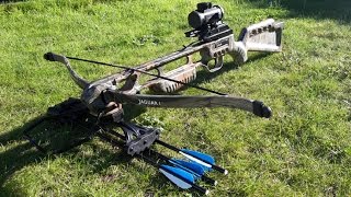 Jaguar 175lb Recurve Crossbow Review amp Shooting Test [upl. by Lleznod]