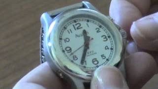 One Button Talking Watch Setting Instructions [upl. by Lleon503]