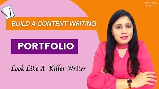 How to Make A Killer Content Writing Portfolio Part 2  Step by Step Professional Portfolio [upl. by Sualk493]