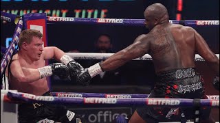 Dillian Whyte vs Alexander Povetkin REMATCH FULL FIGHT recap [upl. by Ellette837]