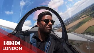 Glider School Learning how to fly  BBC London [upl. by Arreis]