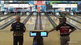 Pete Weber Attempts 300 Game in 2021 PBA50 Spectrum Lanes Open [upl. by Anileh]