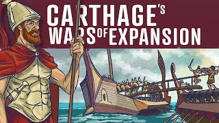 Carthages Wars of Expansion DOCUMENTARY [upl. by Adnawaj]