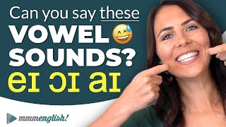 Pronunciation Practice 👄 Difficult Vowel Sounds DIPHTHONGS [upl. by Ahterahs18]