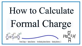 Formal Charges Calculating Formal Charge [upl. by Bart]