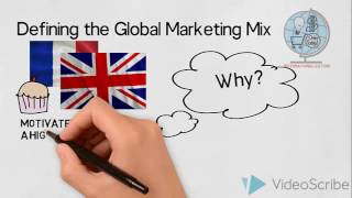 The Global Marketing Mix  Internationalisation  Global Marketing [upl. by Airdnalahs]