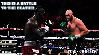 Tyson Fury vs Deontay Wilder III  HIGHLIGHTS HD 50fps  October 9 2021 [upl. by Lorn429]