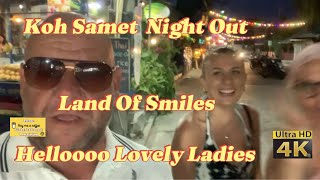 Koh Samet Night Out Meeting Hot Ladies  Bars Restaurants And Beach After DarkA Few Cheap Beers [upl. by Cralg]