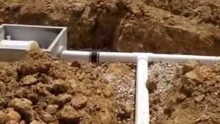 Underground concrete cistern installation overview [upl. by Kort]