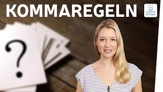 Kommaregeln und Kommasetzung I musstewissen Deutsch [upl. by Cortney]