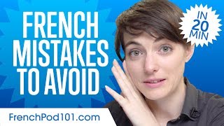 French Mistakes to Avoid in 20 minutes [upl. by Duile]