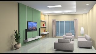 Interior design tutorial using Google Sketchup [upl. by Enelehcim891]