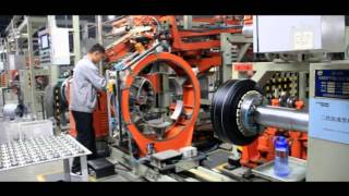 tire manufacturing process [upl. by Esirahc975]