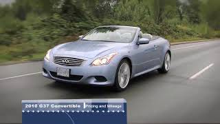 2010 Infiniti G37 Convertible Review [upl. by Yttocs]