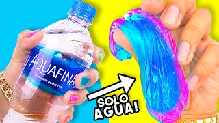 SLIME de AGUA 💦SIN PEGAMENTO WATER SLIME [upl. by Moffit832]