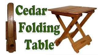 How To Make A Folding Table [upl. by Googins685]