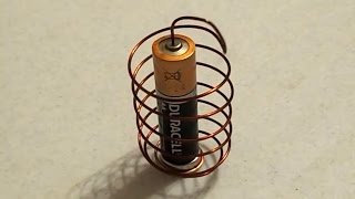 DIY How To Make a Simple Homopolar Motor [upl. by Langan372]