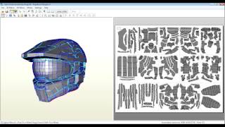 How to downloaduse Pepakura Designer 3 [upl. by Lillith935]