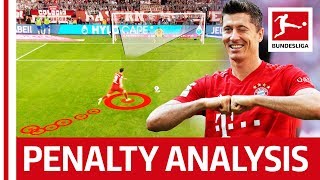 Robert Lewandowski  How To Score The Perfect Penalty [upl. by Lenci]