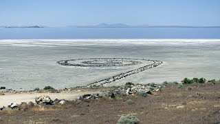 Robert Smithson Spiral Jetty [upl. by Arrotal581]