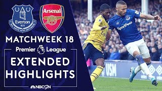 Everton v Arsenal  PREMIER LEAGUE HIGHLIGHTS  122119  NBC Sports [upl. by Eikcir]