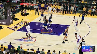 NBA 2K22  Golden State Warriors vs Los Angeles Lakers  Gameplay PS5 UHD 4K60FPS [upl. by Elleon]