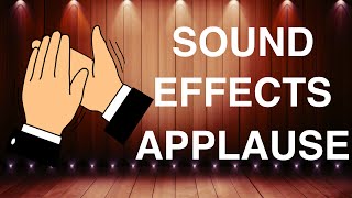 Clapping Sound Effects  Applause  Audience  Crowd Sound Effect [upl. by Adihsaar]