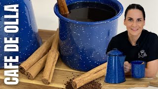 CAFE de OLLA receta TRADICIONAL MEXICANA [upl. by Alleda822]