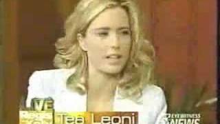 Tea Leoni on Live with regis and Kelly 2004 [upl. by Minton]