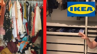 Organize Your Closet with IKEA Komplement Pax Add ons Installation [upl. by Sirenay692]