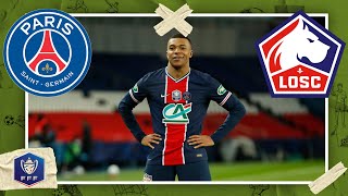 PSG vs Lille  COUPE DE FRANCE HIGHLIGHTS  3172021  beIN SPORTS USA [upl. by Tull]