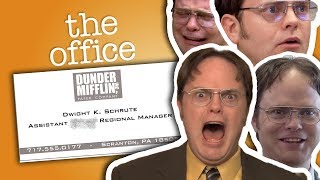 Dwight Schrute Assistant To The Regional Manager  The Office US [upl. by Nofpets]