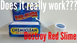 How to use Chemiclean Treatment in a Reef Tank Get rid of red slime [upl. by Adnawed]