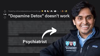 Psychiatrist Debunks Dopamine Fasting  Dr K Explains [upl. by Bega604]