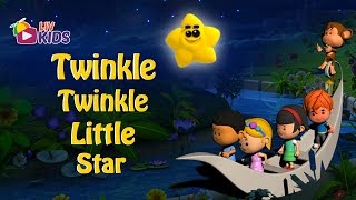 Twinkle Twinkle Little Star with Lyrics  LIV Kids Nursery Rhymes and Songs  HD [upl. by Rundgren740]