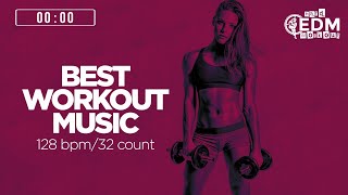 Best Workout Music Mix 2021 128 bpm32 count [upl. by Potash306]