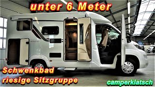 Neuheit 2021 ❗️ Bürstner Nexxo Van T 590 G ❤️ günstige kompakte Wohnmobile unter 6 m 🔥 Test Roomtour [upl. by Ardnasirhc]