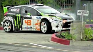 Ken Block Gymkhana 4  Ford Fiesta [upl. by Zednanreh]