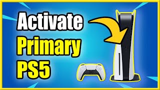 Activate PS5 as Primary for Console Sharing amp Offline Play Share PS Plus [upl. by Lonnard]