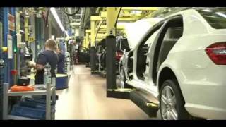 MercedesBenz EClass Production  Sindelfingen Plant [upl. by Aiekal]