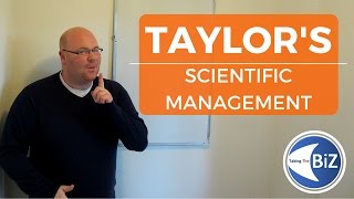 A level Business Revision  Taylorism Scientific Management amp Motivation [upl. by Jereme]