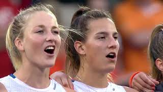 quotHet Wilhelmusquot  Netherlands Anthem  Final European Hockey 2017 [upl. by Ailemak40]