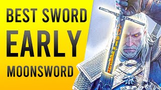 Witcher 3 Best Sword EARLY Location – The MoonBlade Silver Sword Relic Starter Guide [upl. by Fabyola268]