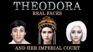 Byzantine Emperors  Empress Theodora  Real Faces  The Imperial Court [upl. by Tahpos998]