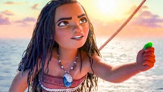 The Ocean Insists Scene  MOANA 2016 Movie Clip [upl. by Brasca]