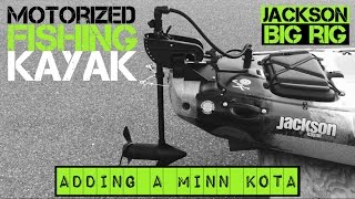 Motorized Fishing Kayak Jackson Big Rig 2015 [upl. by Alaunnoif822]