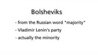 What were the Bolsheviks and the Mensheviks [upl. by Bealle]