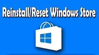 How To Reset Or Reinstall Microsoft Store in Windows 10 [upl. by Seka272]