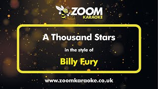 Billy Fury  A Thousand Stars  Karaoke Version from Zoom Karaoke [upl. by Anaek691]