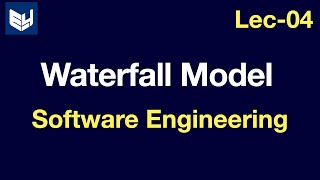 Waterfall model   Software Engineering  SE  Lec04  Bhanu Priya [upl. by Ybbed]